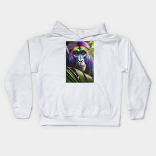 Rainbow Ape Kids Hoodie